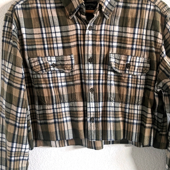 Faded Glory - hand cropped flannel - Picture 2 of 7